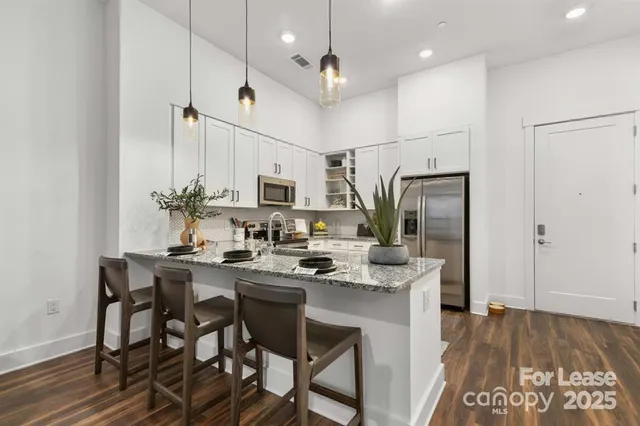 a front view of a building