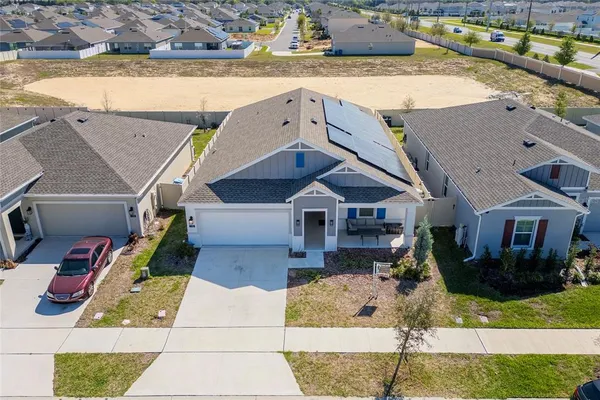 front view of house with a yard