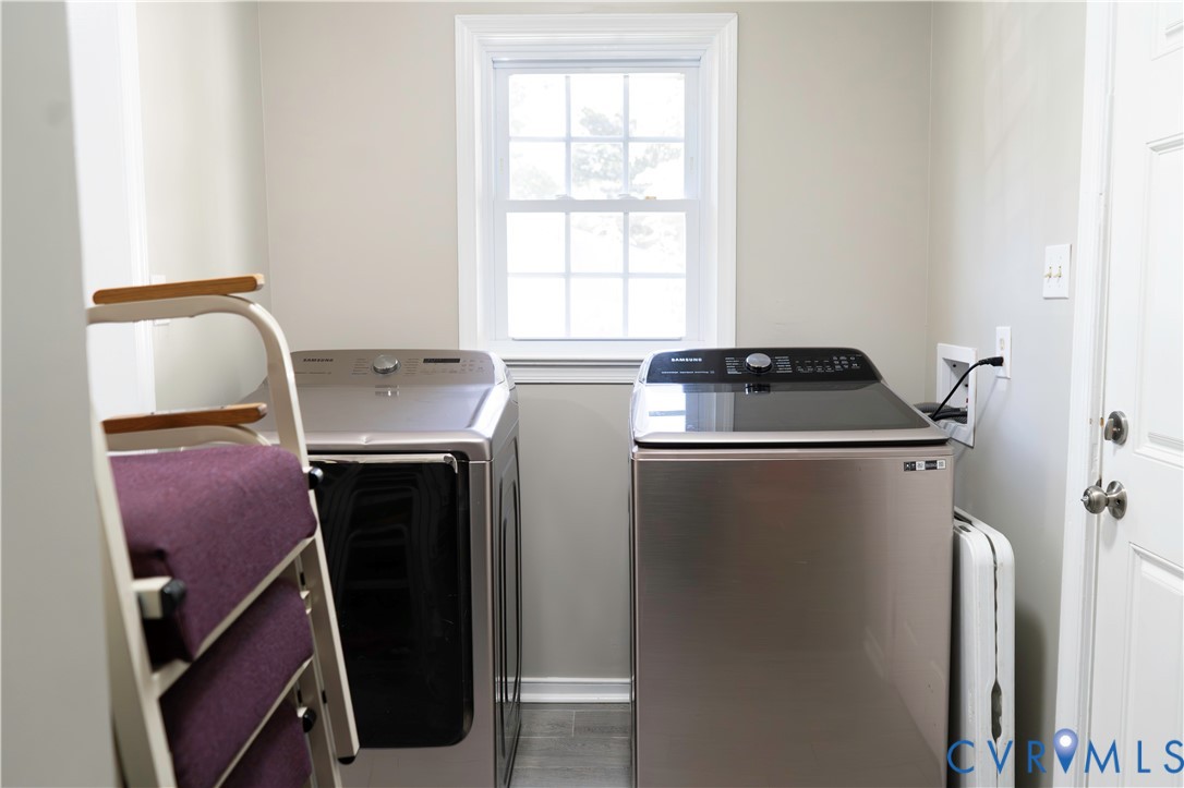 2718 Stacie Road Richmond, VA 23224 - Photo 14 of 50 Dedicated laundry area featuring a window for natu