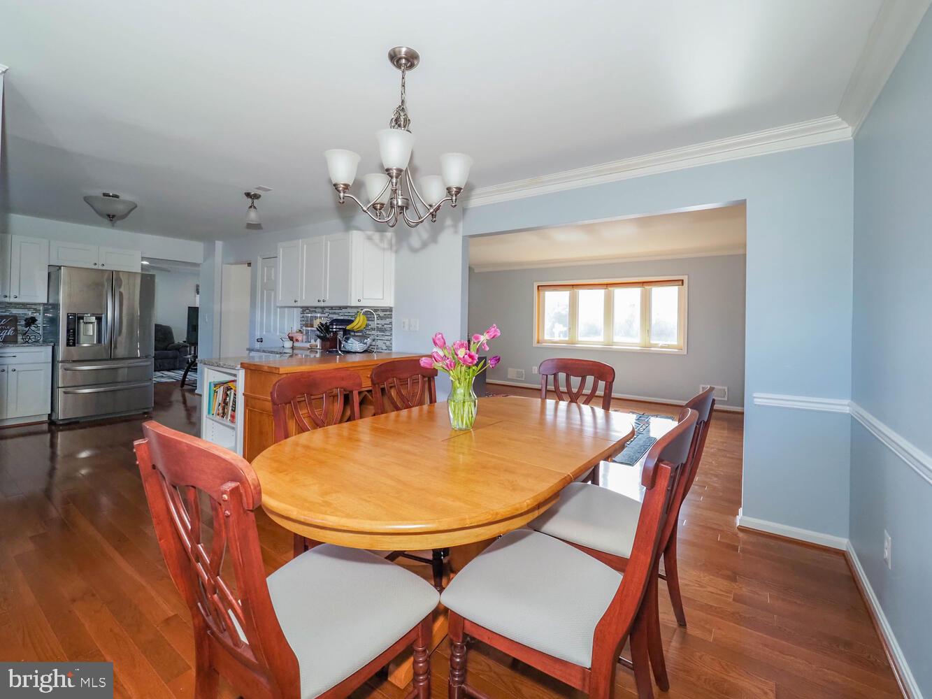 110 Rockrimmon Road Reisterstown, MD 21136 - Photo 12 of 68 Dining room with crown molding