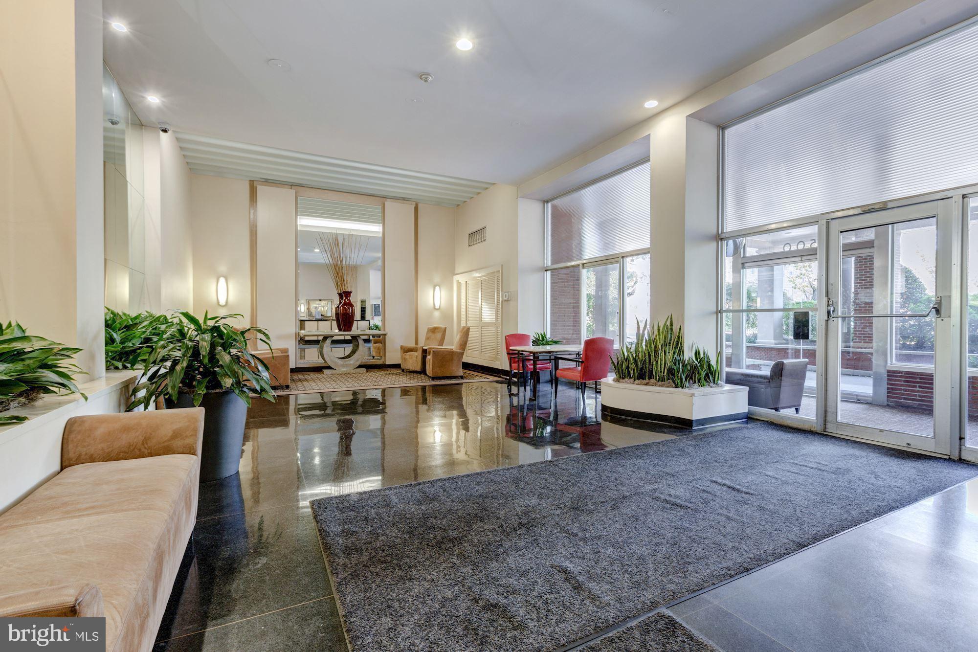 2500 Q Street Northwest, Unit 524 Washington, DC 20007 - Photo 2 of 13 Lobby || 24 Hour Front Desk