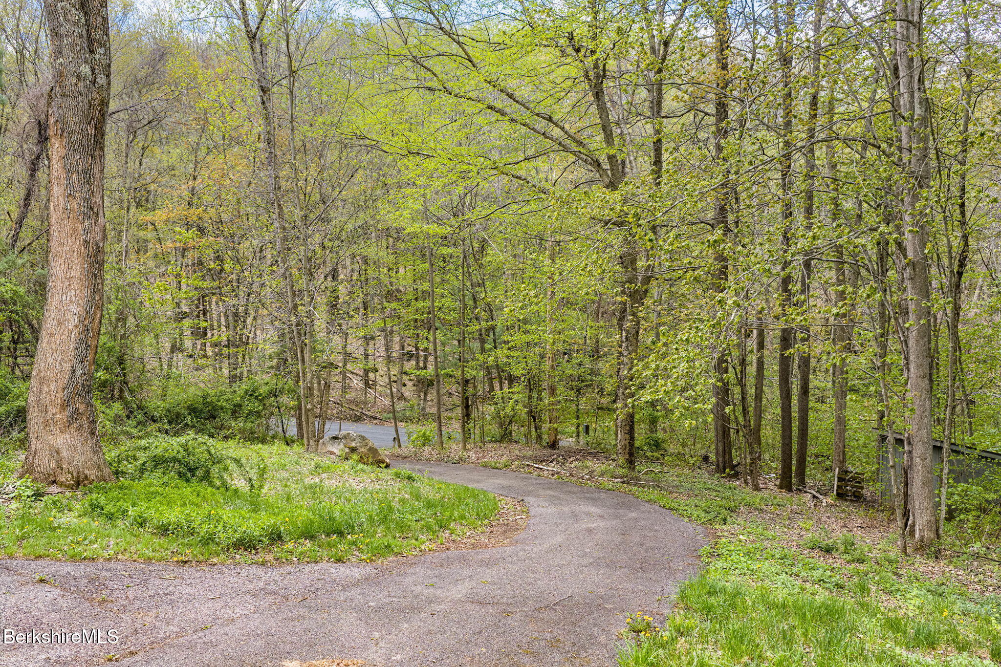 1874 Home Road Sheffield, MA 01230 - Photo 11 of 42 a view of a backyard with pathway