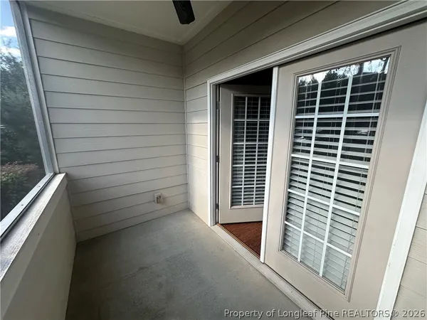 a view of outdoor space and deck