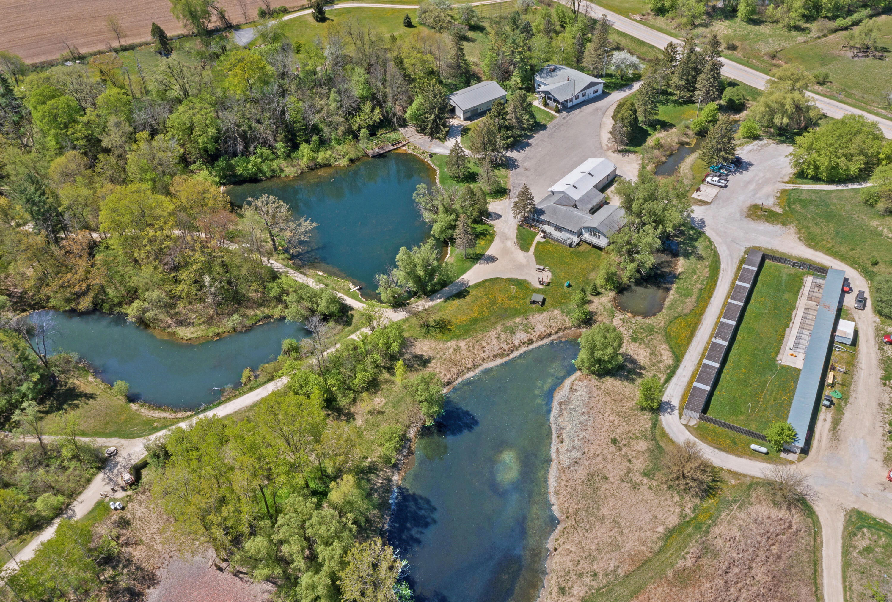 N865 County Road West Ashford, WI 53010 - Photo 43 of 46 Aerial Overview
