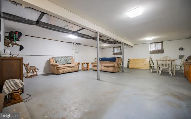 a view of a car garage