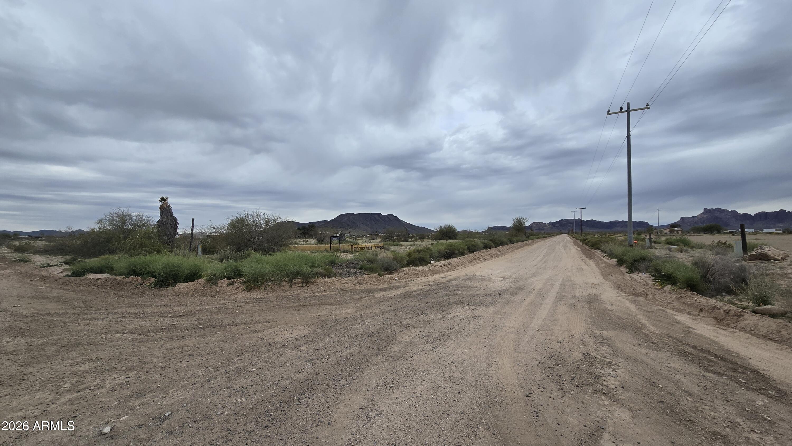 539-aa West Eagletail Road Tonopah, AZ 85354 - Photo 28 of 32 a view of a dry field with a tree in the background