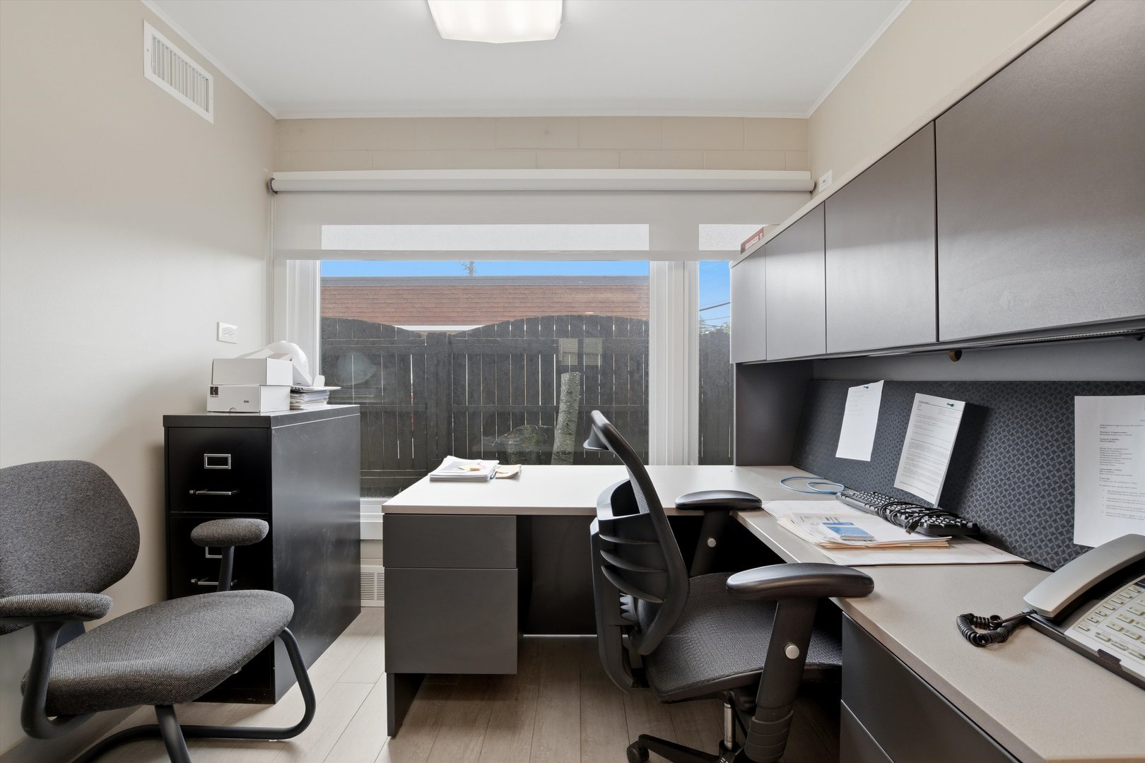 10550 West Cermak Road Westchester, IL 60154 - Photo 8 of 43 a view of a workspace with furniture and a window