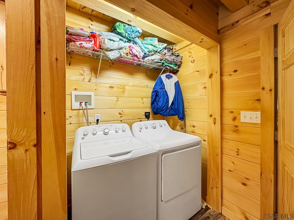 219 Wild Cat Road Windber, PA 15963 - Photo 39 of 63 a utility room with dryer and washer