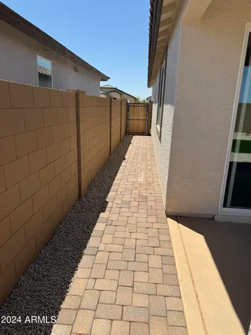 a view of a chairs and table in the terrace