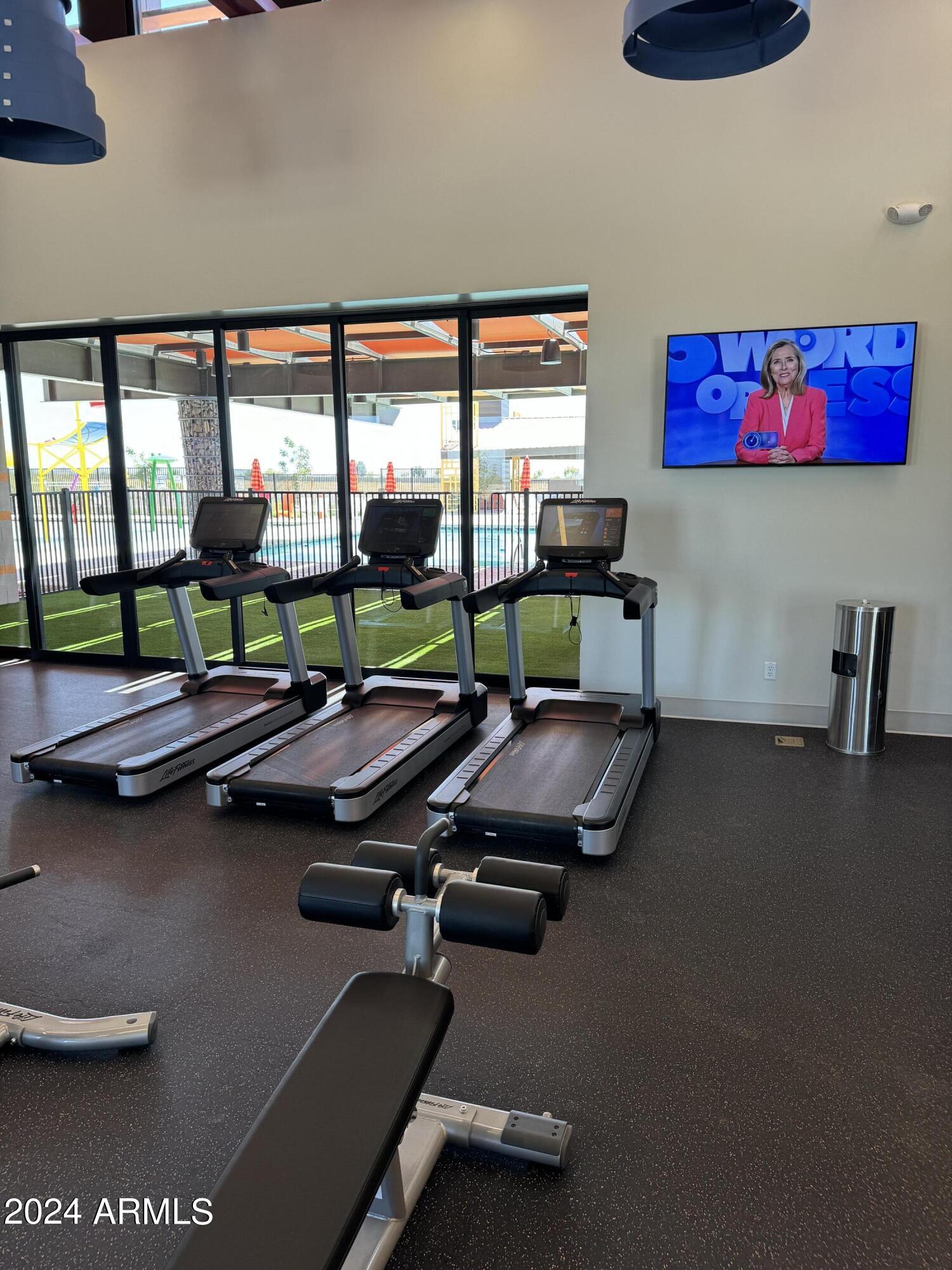 12088 East Verbina Lane Florence, AZ 85132 - Photo 42 of 48 a view of a room with gym equipment
