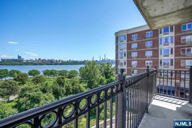 3219 City Place Edgewater, NJ 07020 - Photo 2 of 28 a view of a building from a balcony
