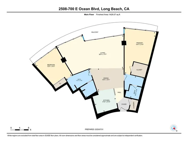 $950,000 | 700 East Ocean Boulevard, Unit 2508, Long Beach, CA 90802