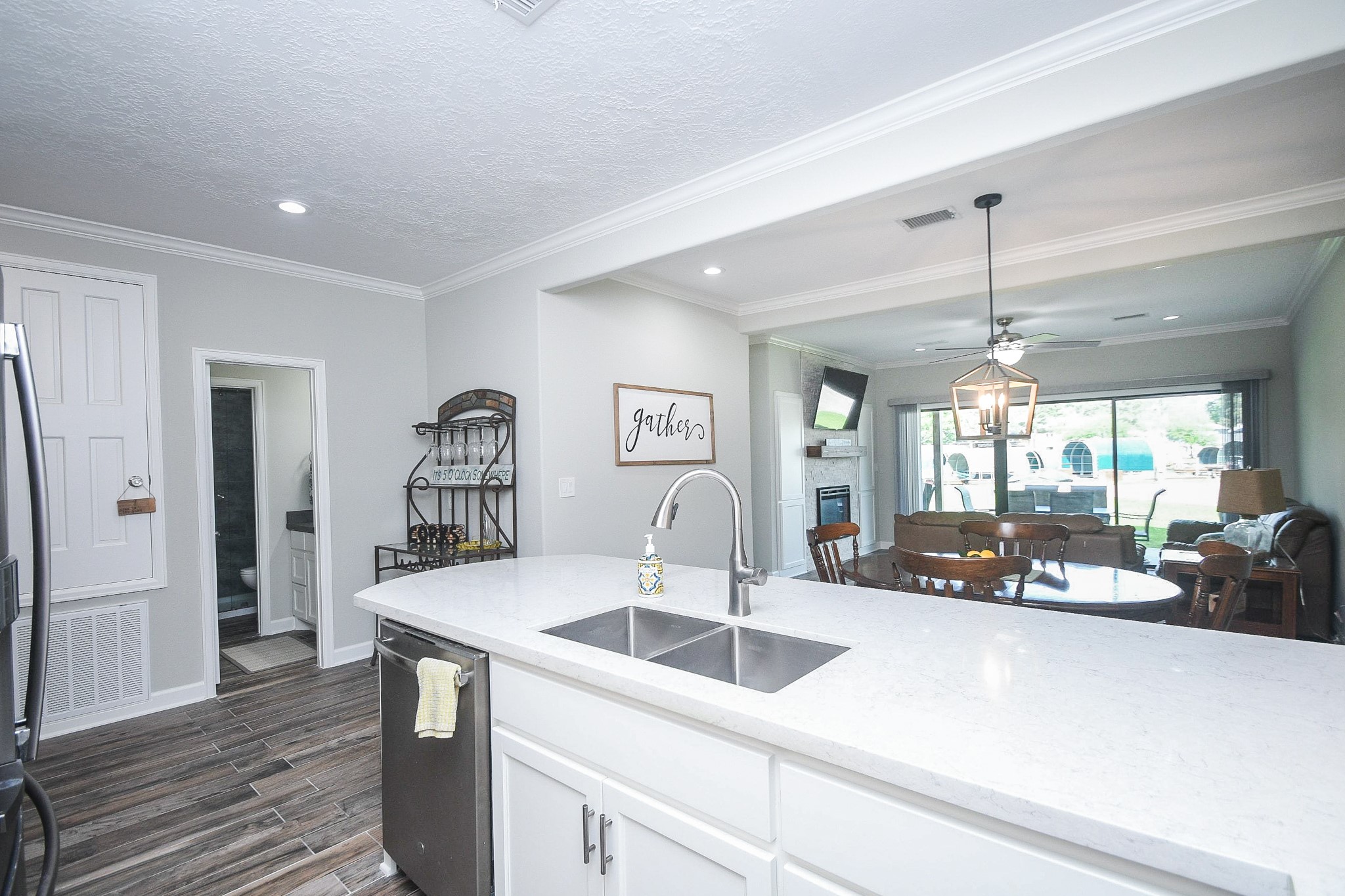 500 River Road, Unit 101 Montgomery, TX 77356 - Photo 27 of 27 Open floor plan with view lets the cook be a part of the fun, too.