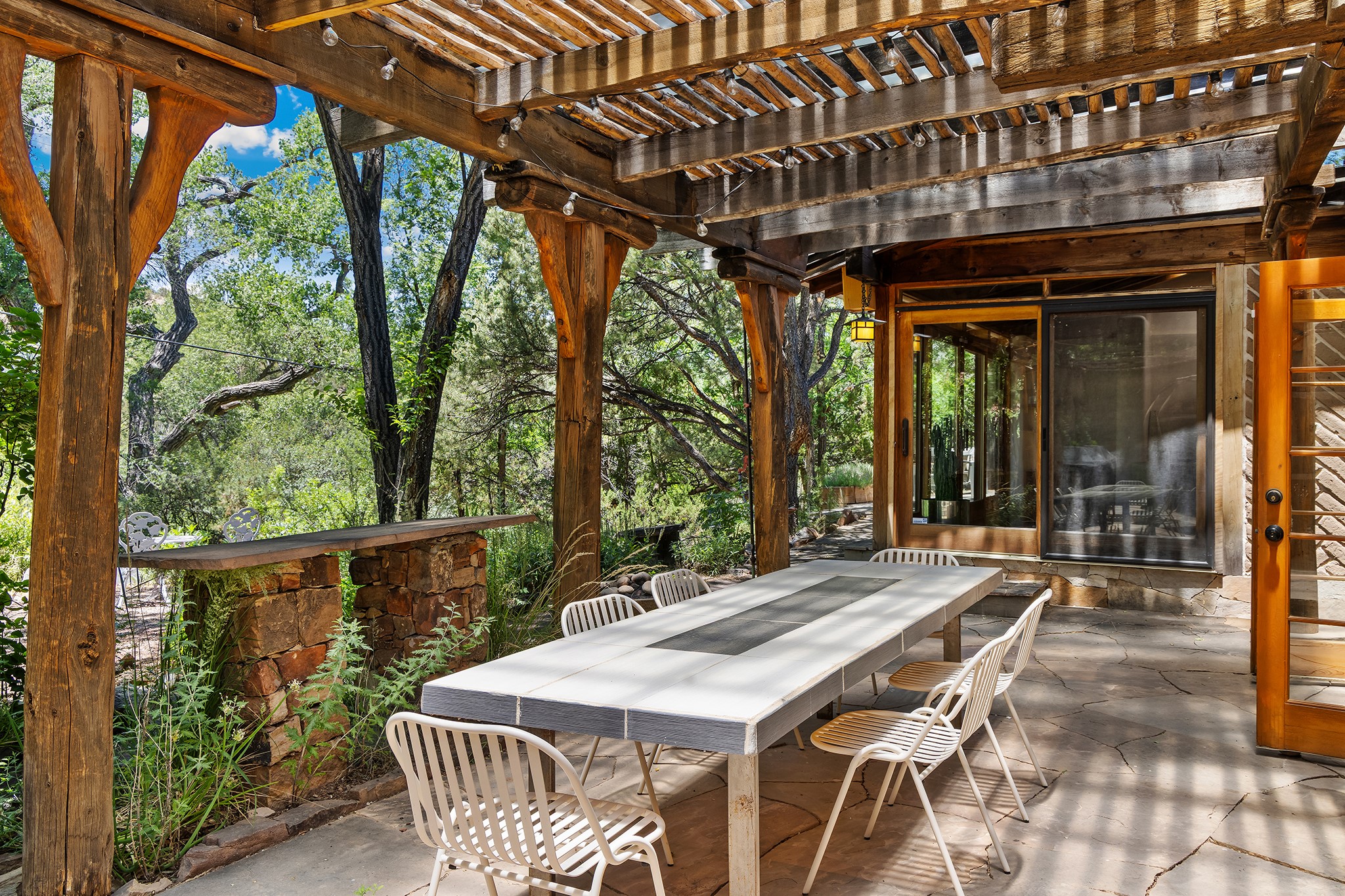 1330 Bishops Lodge Road Santa Fe, NM 87506 - Photo 15 of 54 Patio off Dining