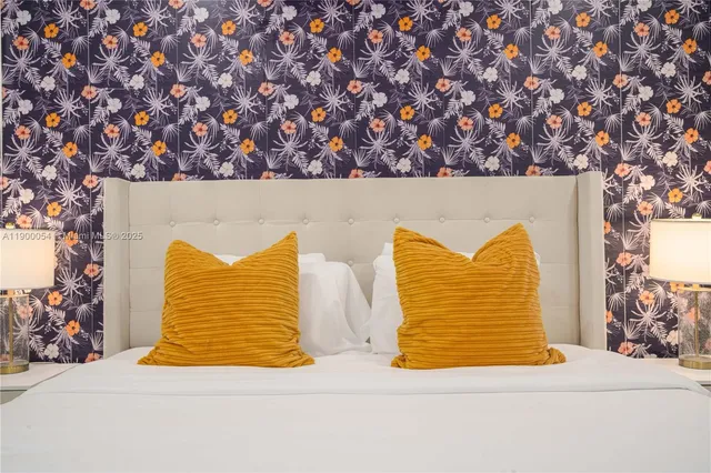 a view of a house with swimming pool and porch with furniture