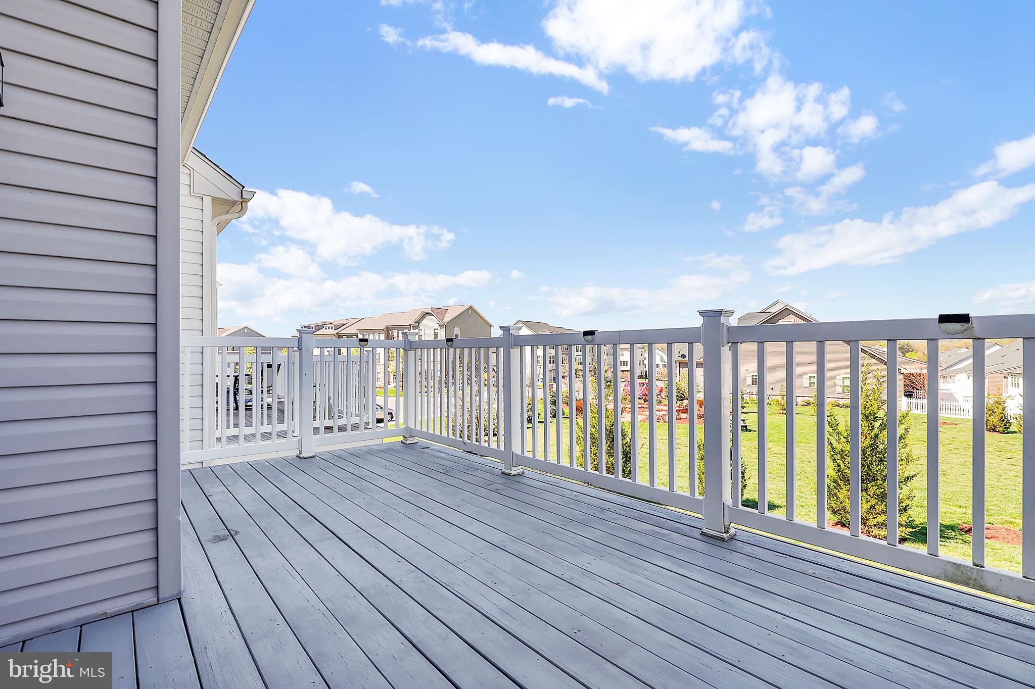 5906 Krantz Drive Frederick, MD 21703 - Photo 31 of 40 a view of a balcony with wooden floor