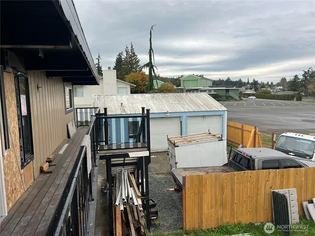 a room with storage and utility