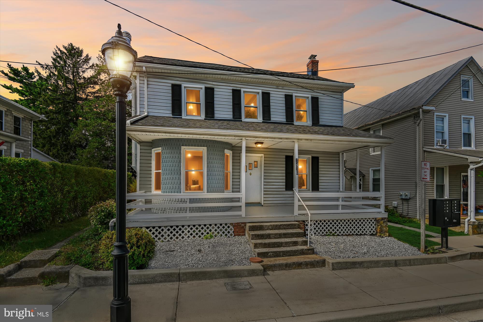 front view of a house