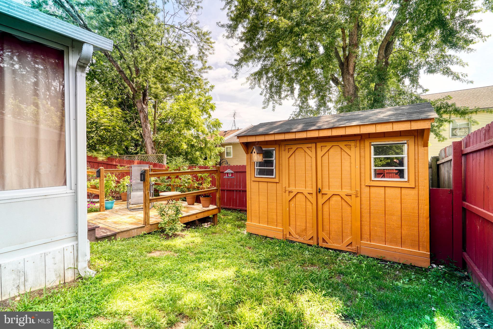 5217 Bay Road, Unit N Bensalem, PA 19020 - Photo 11 of 48 Shed in Backyard