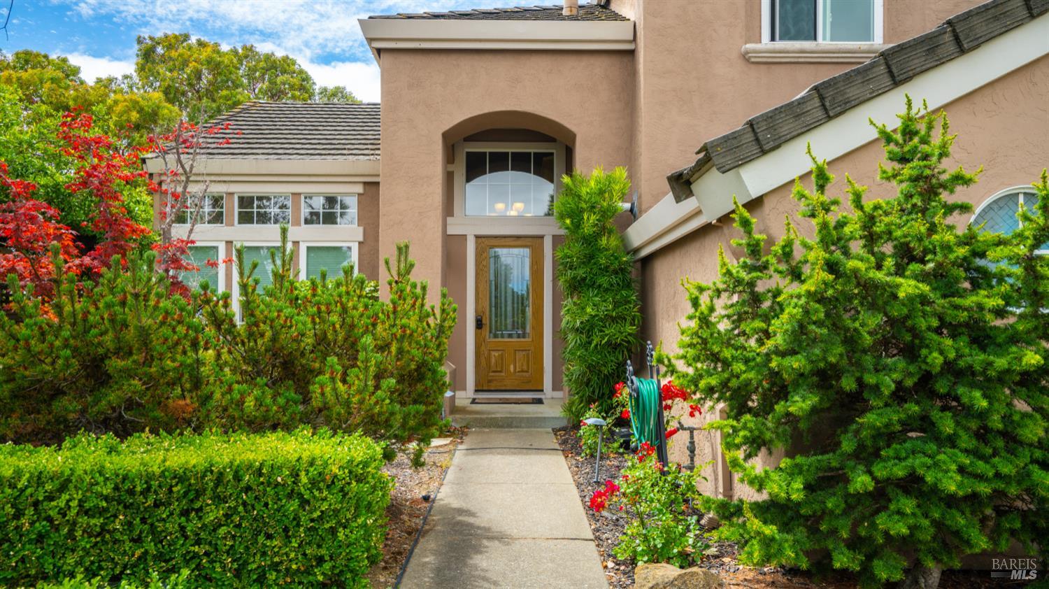 a front view of a house with a porch