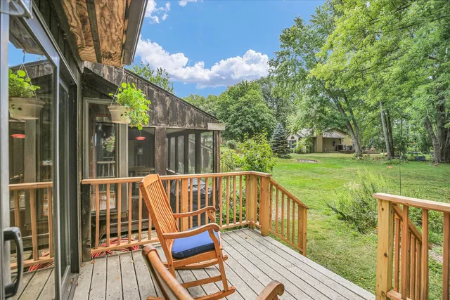 an outdoor view of house with garden