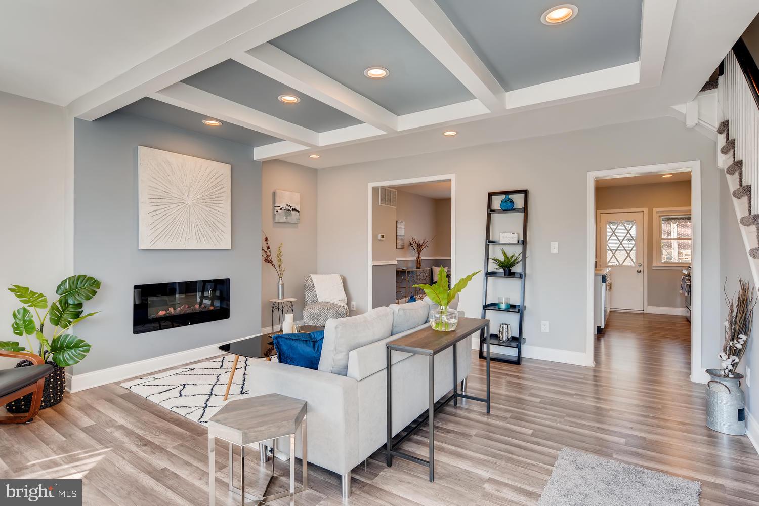 4050 Hillen Road Baltimore, MD 21218 - Photo 2 of 27 Living room with beautiful details