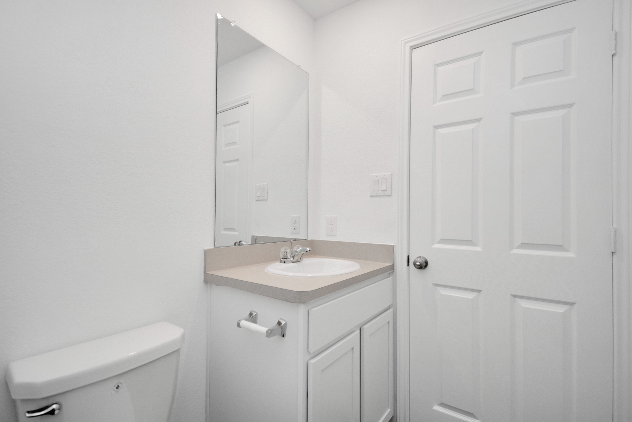 5035 Caledonia Lake Lane Rosharon, TX 77583 - Photo 12 of 37 a bathroom with a sink toilet and vanity