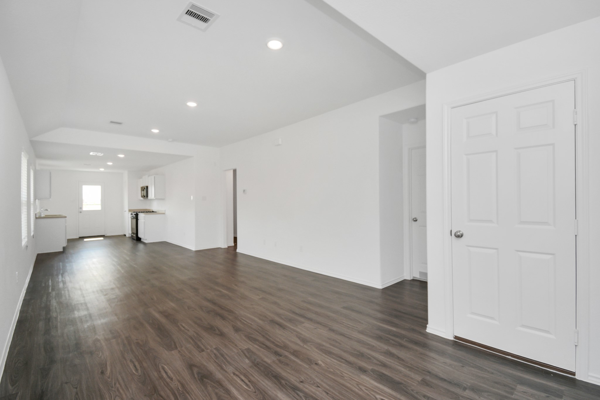 5035 Caledonia Lake Lane Rosharon, TX 77583 - Photo 30 of 37 a view of empty room with wooden floor