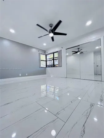 a close view of closet