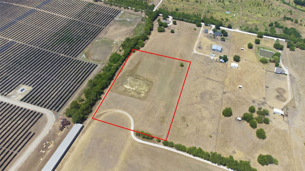 Tbd Tbd Stice Krum, TX 76249 - Photo 12 of 13 Overview of rural landscape with property boundaries highlighted