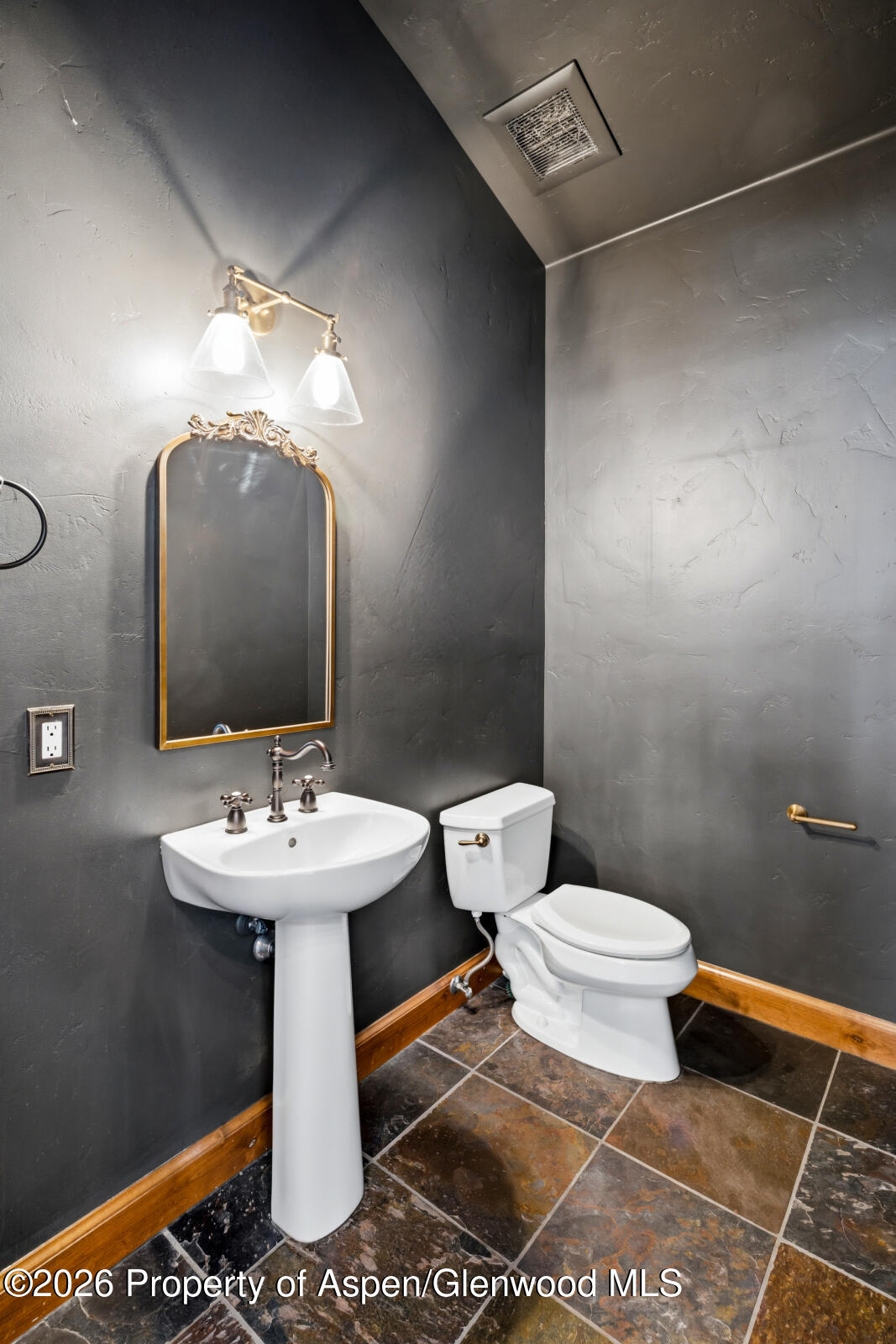 316 Faas Ranch Road New Castle, CO 81647 - Photo 15 of 50 a bathroom with a sink toilet and mirror