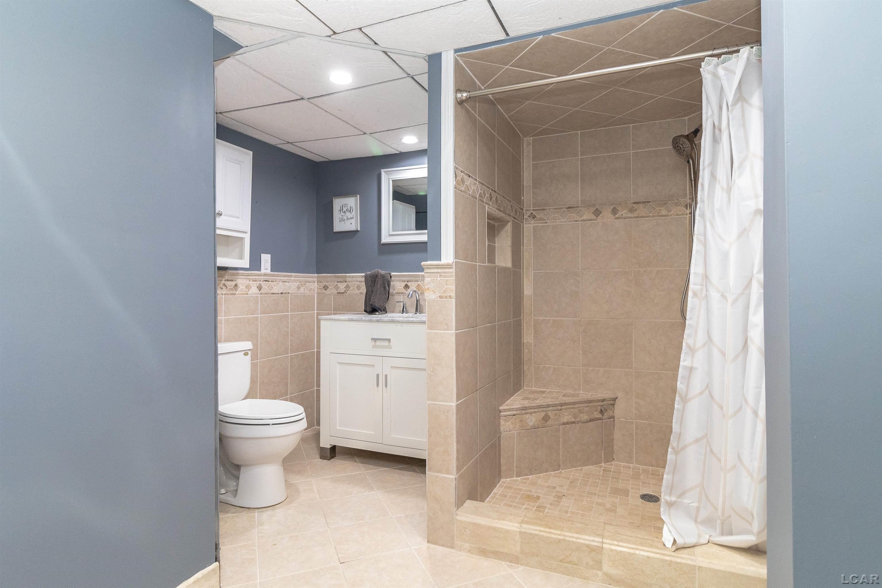 4118 South Custer Road Monroe, MI 48161 - Photo 40 of 59 4TH FULL BATH - BASEMENT