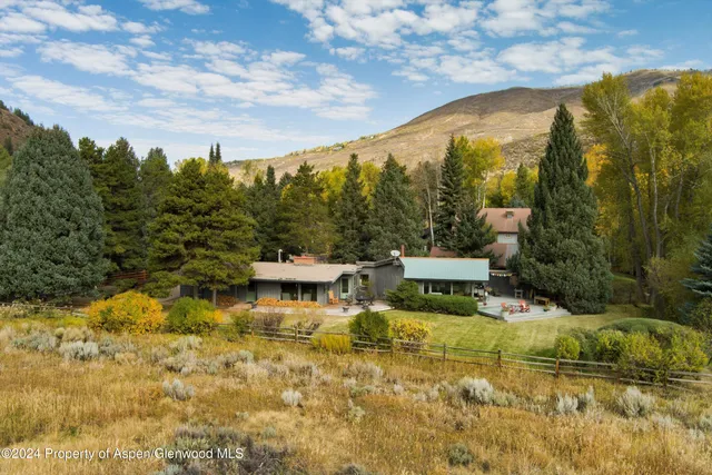 a view of a lake with a mountain in the background