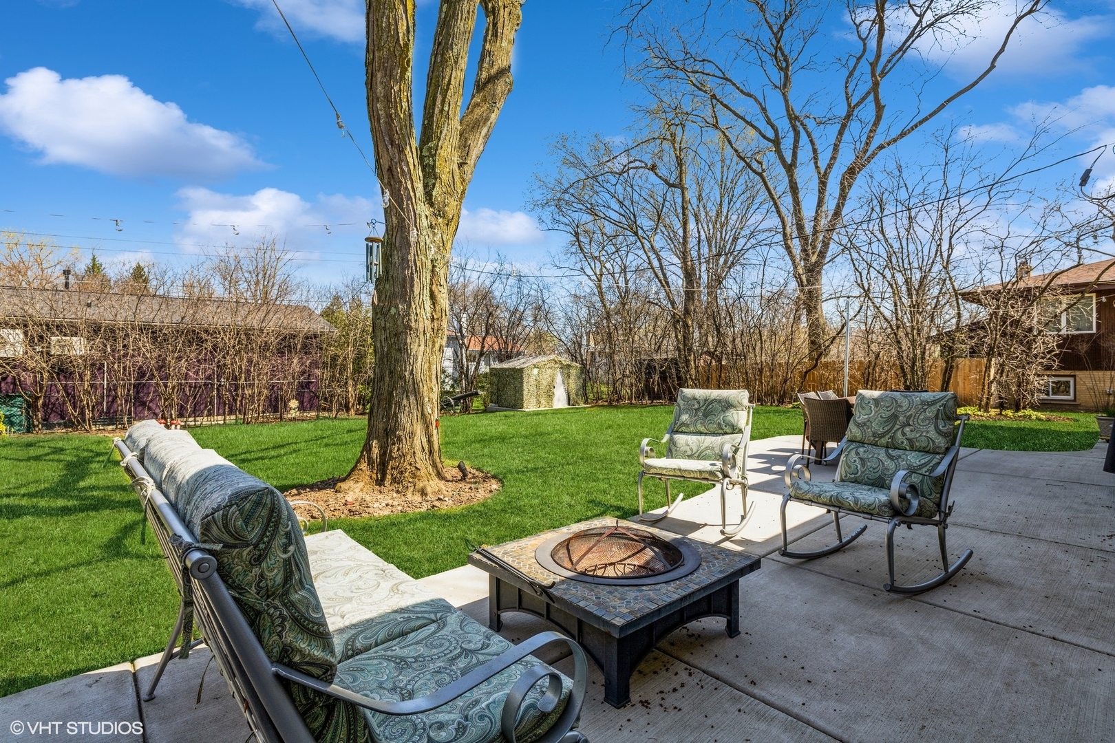 1755 Winthrop Road Highland Park, IL 60035 - Photo 14 of 15 a view of a patio with couches table and chairs with a yard