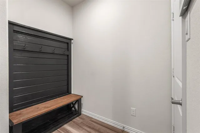 a view of wooden floor