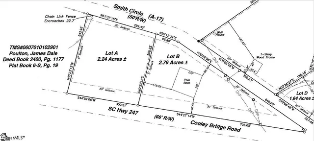 $95,000 | 0 Cooley Bridge Road, Belton, SC 29627