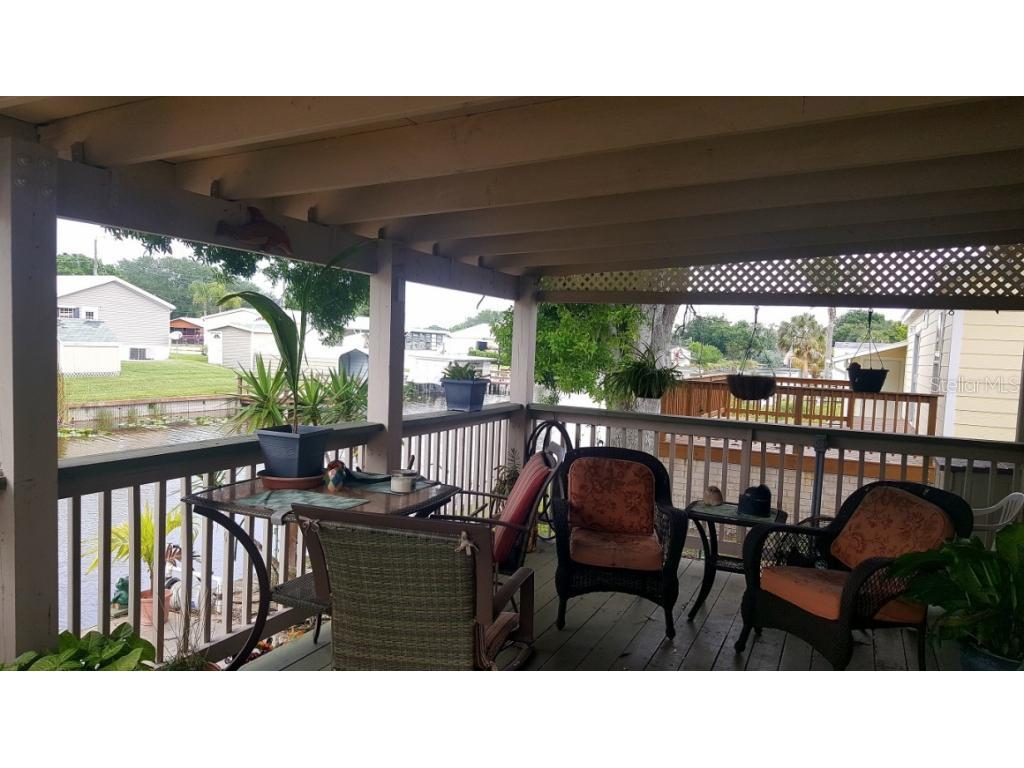 2014 Linda Road Okeechobee, FL 34974 - Photo 24 of 27 Rear Porch overlooks water