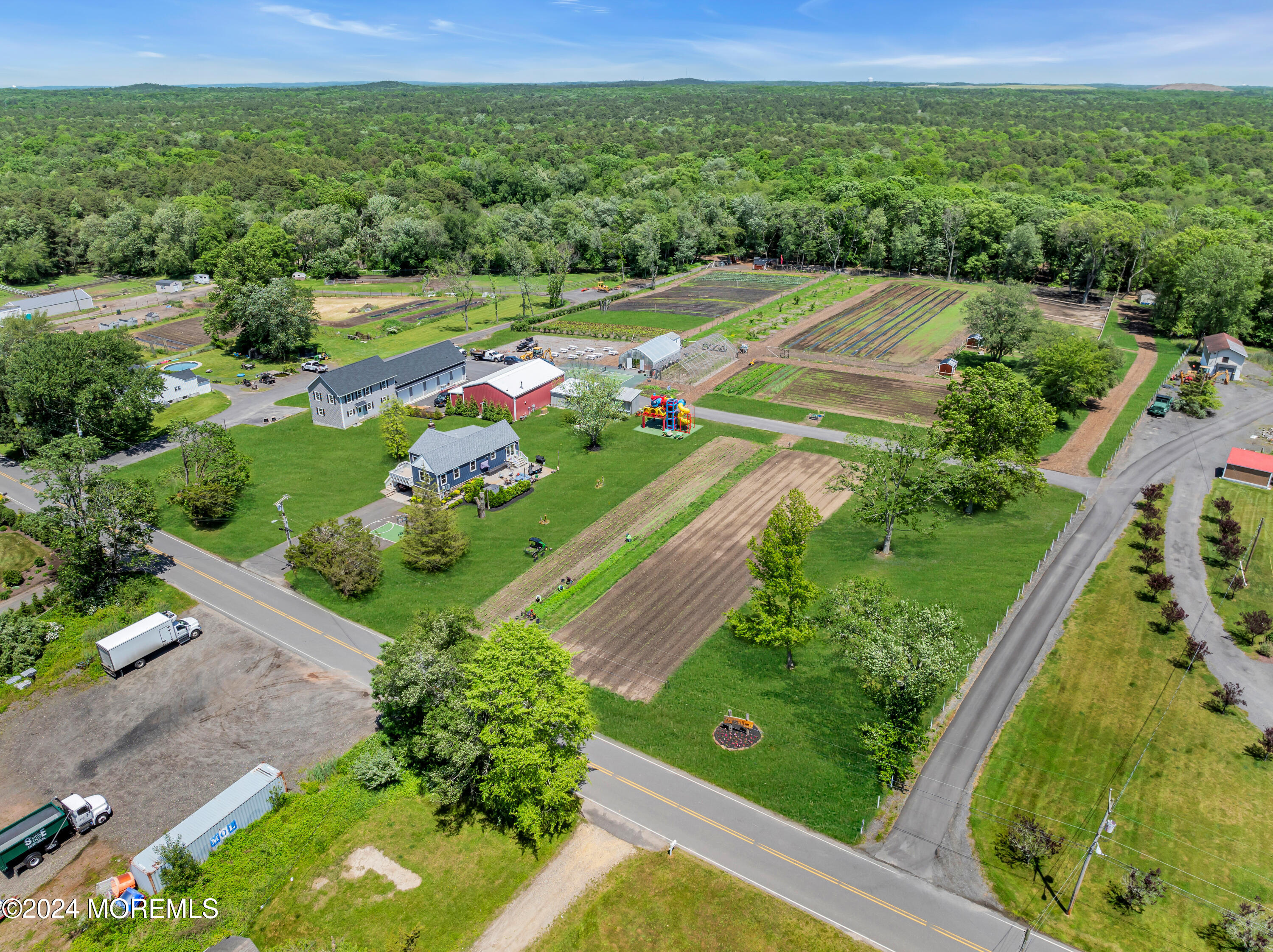 553 Colts Neck Road Farmingdale, NJ 07727 - Photo 23 of 52 an aerial view of a football ground