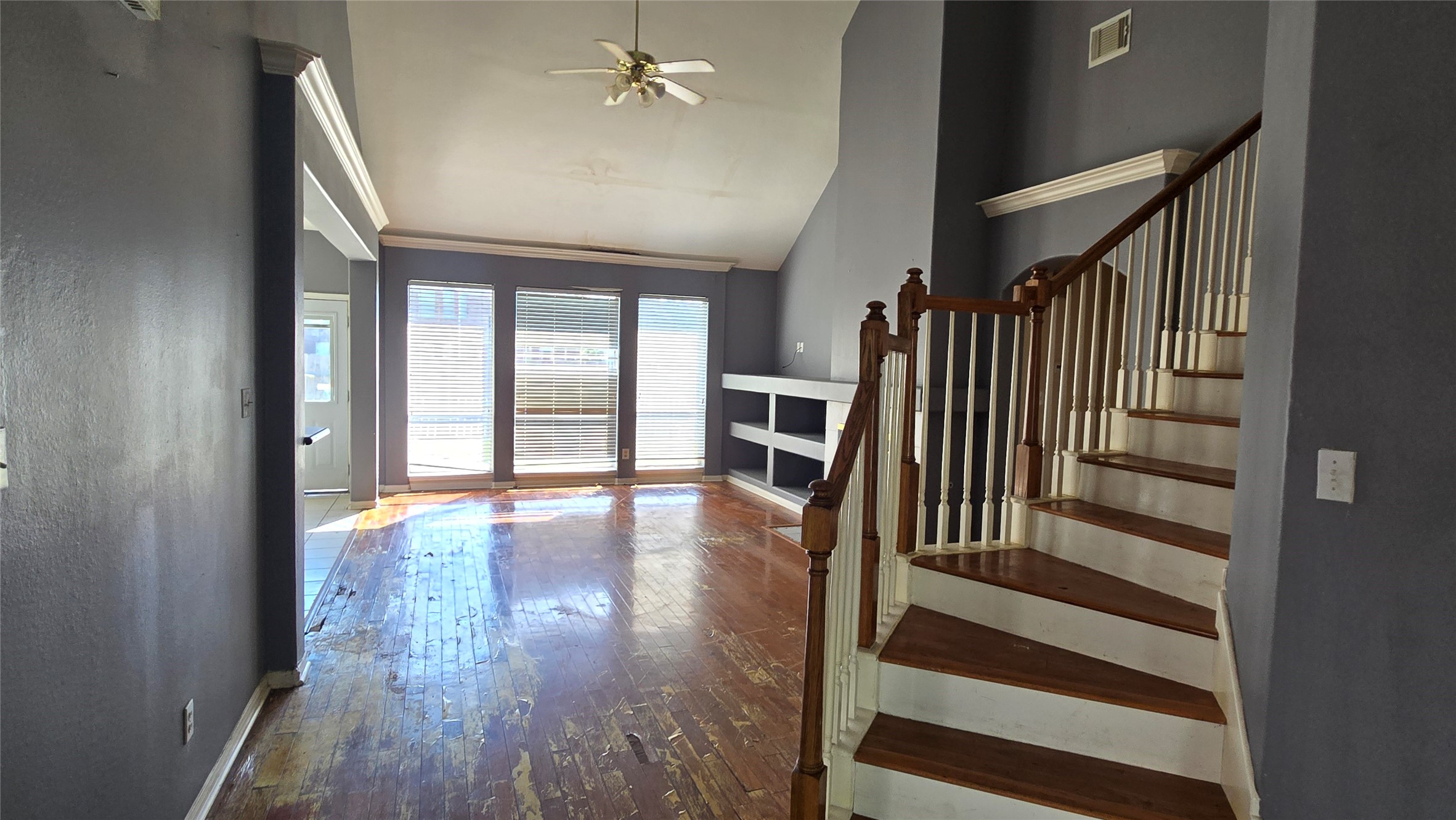 131 Annes Way Stafford, TX 77477 - Photo 5 of 25 a view of entryway and hall with wooden floor
