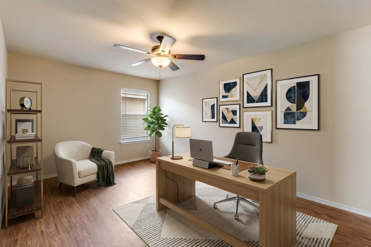 3816 Bandice Lane Pflugerville, TX 78660 - Photo 23 of 33 1 of the bedrooms Showing as a Potential Virtual Office