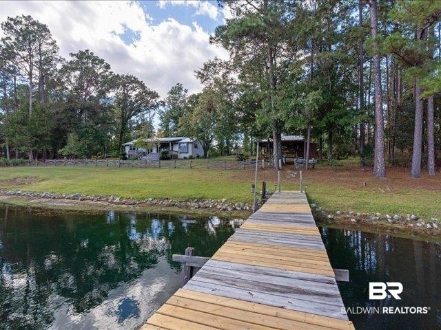 4650 Wiggins Lane Wilmer, AL 36587 - Photo 54 of 66 Dock featuring a water view