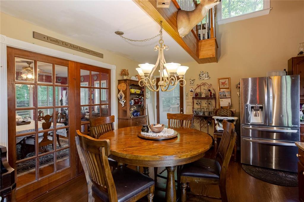 8 Mt Sequoyah Road Jasper, GA 30143 - Photo 13 of 86 a view of a dining room with furniture and wooden floor