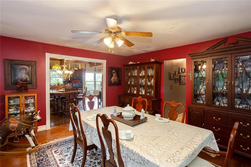 8 Mt Sequoyah Road Jasper, GA 30143 - Photo 20 of 86 a view of a dining room with furniture window and outside view