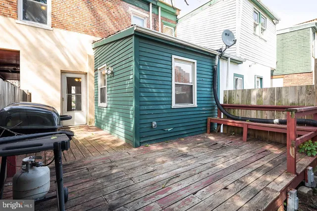 a house view with a seating space