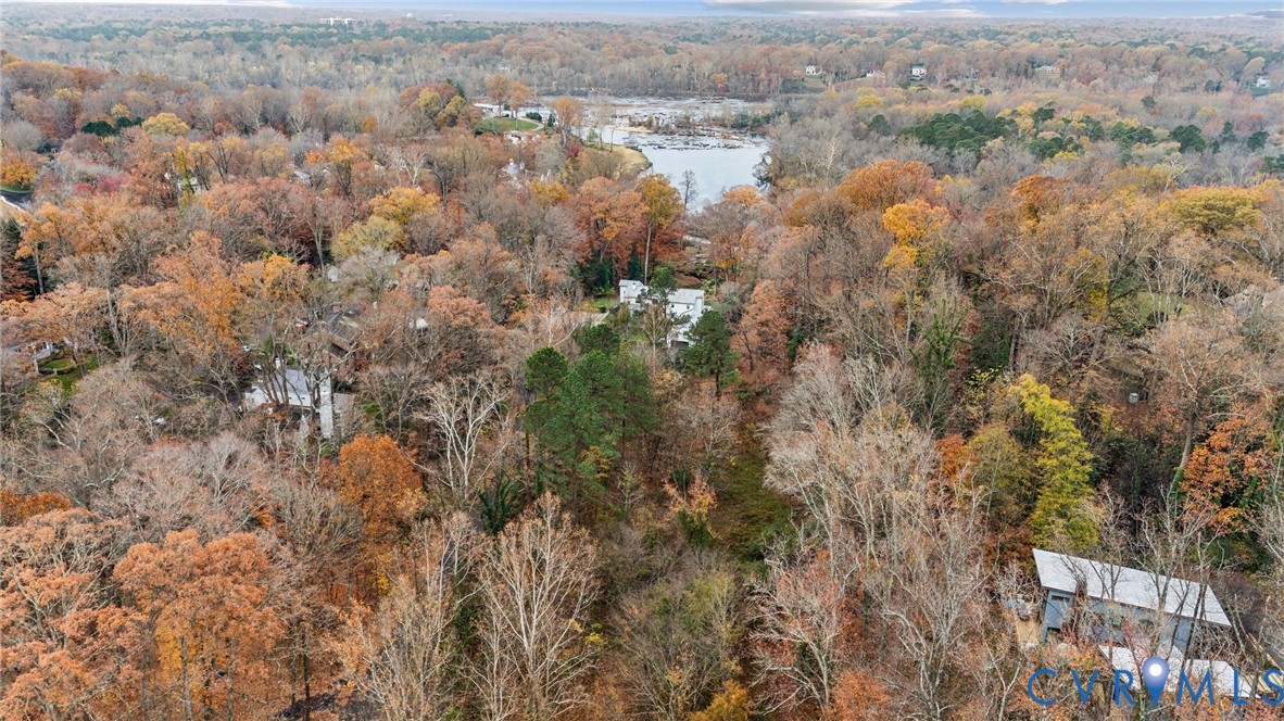 335 Charmian Road Richmond, VA 23226 - Photo 7 of 12 a view of a lake with lots of trees