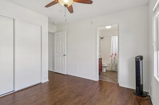 wooden floor in an empty room