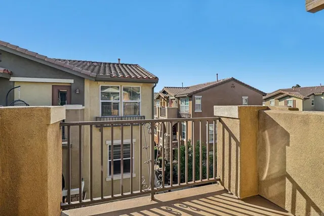 a front view of a building