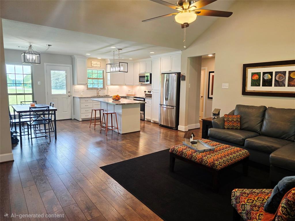 101 East Whitewright Road Savoy, TX 75479 - Photo 5 of 19 Open concept, warm welcoming