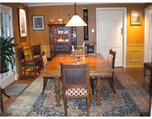 37 Easton Road Fox Chapel, PA 15238 - Photo 4 of 9 Dining Room. Exceptionally large dining room with refinished hardwood floors, focus and recessed lighting and french doors accessing the deck.