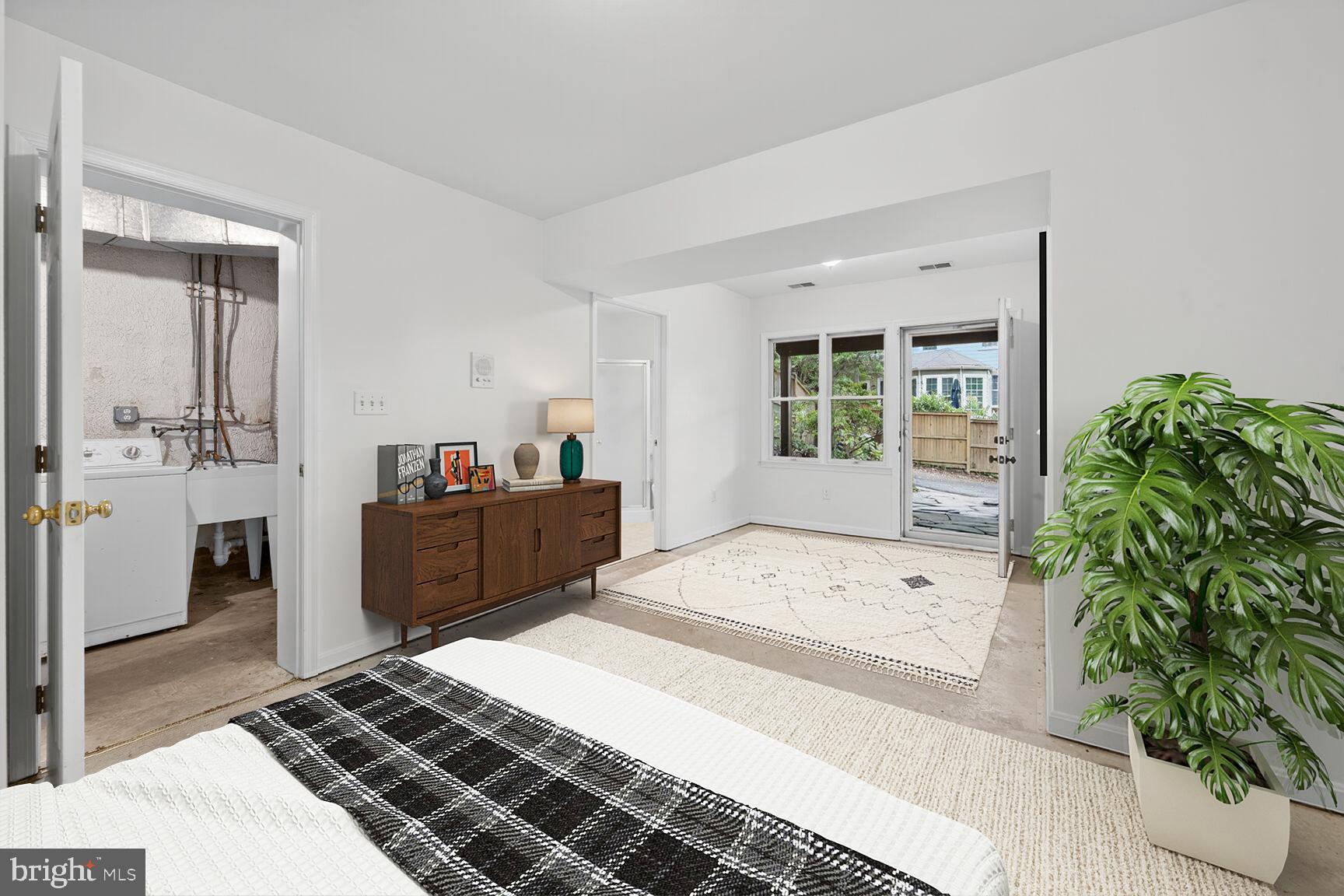 3625 Jenifer Street Northwest Washington, DC 20015 - Photo 22 of 30 Bright and airy bedroom w/ full bathroom en-suite.